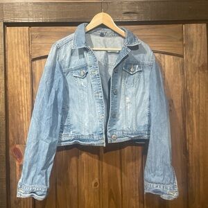 American Eagle Outfitters Light Blue Jean Jacket